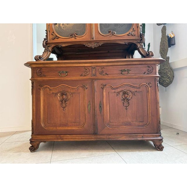 Baroque Altar Cabinet in Oak For Sale - Image 14 of 16