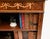 Regency Open Bookcase with Walnut Sheraton Inlay For Sale - Image 4 of 11