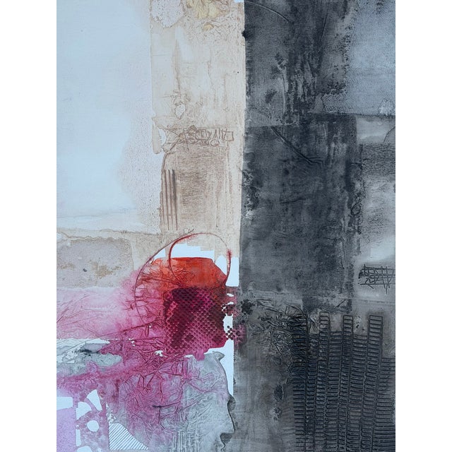 1990s Modern Gregory Hawthorne Abstract Oil Painting For Sale - Image 5 of 5