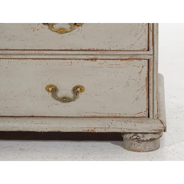 Baroque Danish Bureau in Walnut, 1710 For Sale - Image 10 of 11