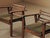 French Modernist Reconstruction Oak Armchairs, 1940s, Set of 2 For Sale - Image 15 of 16