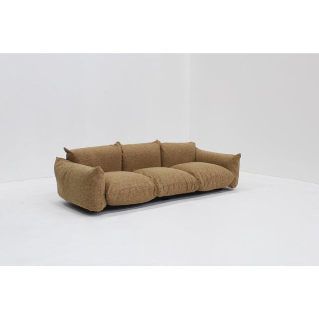 Arflex Vintage Marenco 3-Seater Sofa attributed to Mario Marenco for Arflex, 1970s For Sale - Image 4 of 9