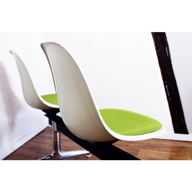 3-Seater Bench by Charles & Ray Eames for Vitra, 1970s For Sale - Image 12 of 16