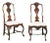 18th Century Swedish Rococo Walnut Side Chairs - a Pair For Sale