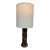 Mid 20th Century Mabro Lamp Company Carved Flower Table Lamp, Medium For Sale