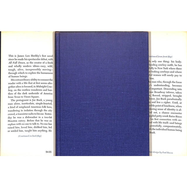 HERLIHY, James Leo [253] pp. Simon and Schuster 1965 First Printing 8 1/2" x 5 3/4" Jacket design by Paul Bacon Midnight...
