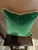 Custom pillows of Scalamandre silk velvet fabric in iconic tartan plaid and coordinating tri cord trim. Down inserts included