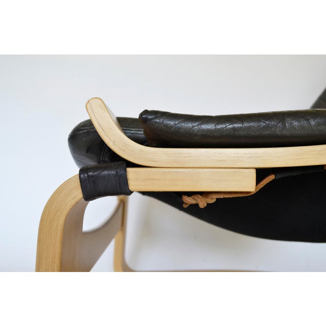 Vintage Leather Kroken Lounge Chair by Åke Fribytes for Nelo Mobel, 1970s For Sale - Image 10 of 11