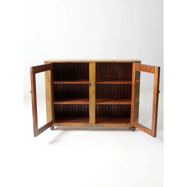 Late 19th Century Antique Display Cabinet For Sale - Image 5 of 12