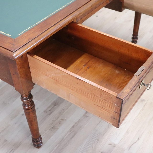 Antique Walnut Writing Desk, 1800s For Sale - Image 11 of 17