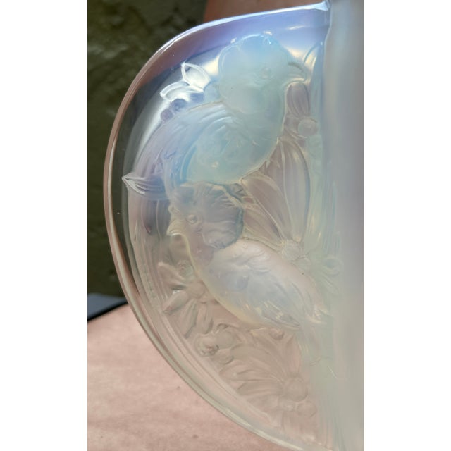 Art Deco Art Deco Verlys Bird Handled Vase For Sale - Image 3 of 8