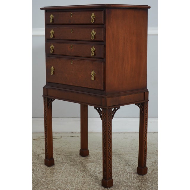 Age: Approx: 30 Years Old Details: Mahogany Dovetailed Drawer Construction High Quality Construction Fine Carved Details...