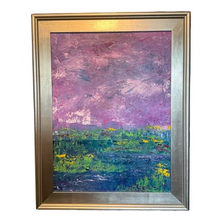 Landscape # 107 From the Abstract Naturalism Series by Artist Ron Curlee II For Sale