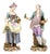 Large Gardener Figurines attributed to Kaendler & Schoenheit for Meissen, 1860s, Set of 2 For Sale