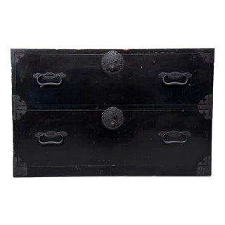 Antique Japanese Kimono Tansu Chest, 1910 For Sale