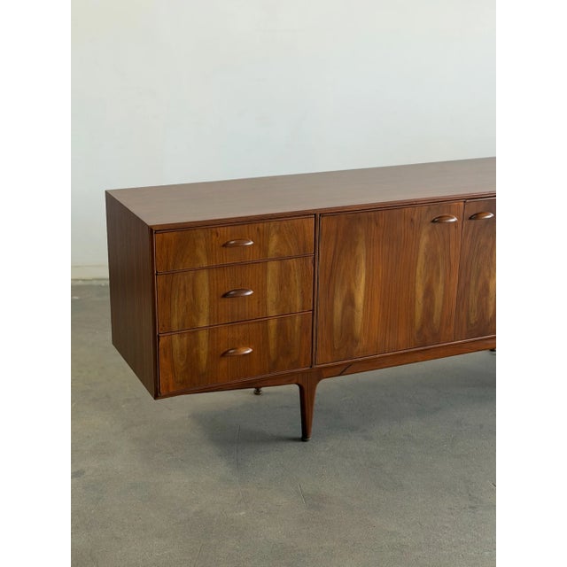 1960s Scandinavian Style Teak Sideboard For Sale - Image 4 of 9