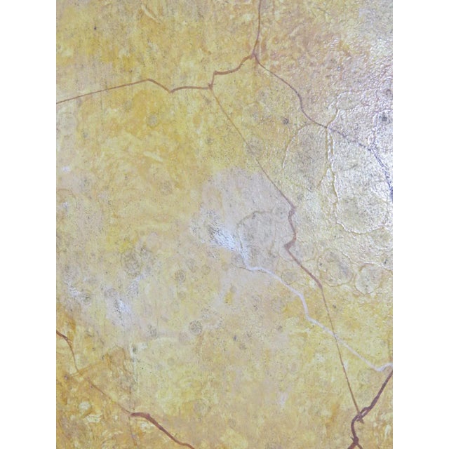 Faux Marble Paint Decorated Console Table in the French Louis XVI Manner For Sale - Image 11 of 13