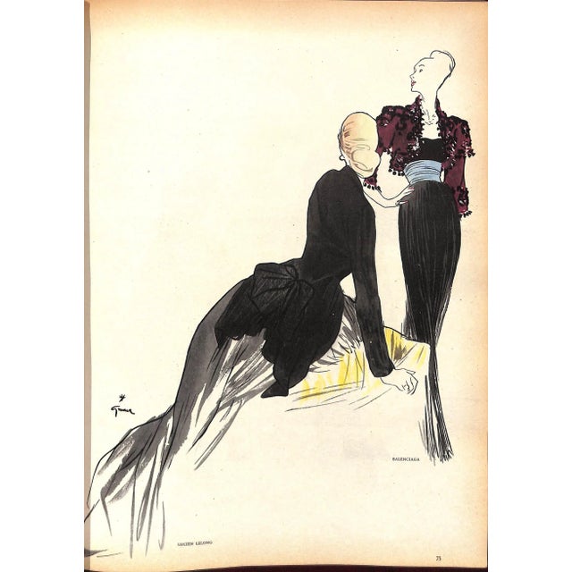 Album De La Mode Du Figaro: Revue Des Activites De Creation Francaise - No 9 Hiver 1946-1947 For Sale - Image 17 of 18