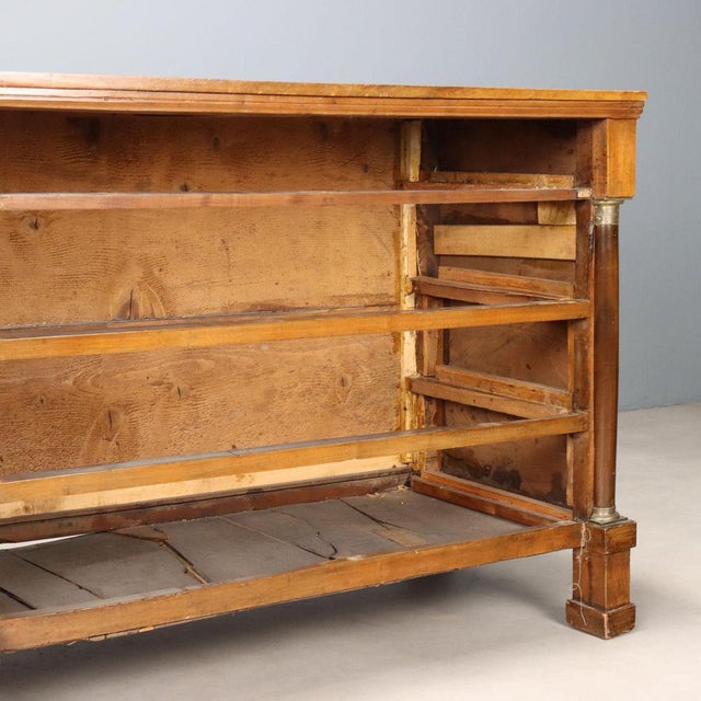 Empire Chest of Drawers in Walnut For Sale - Image 9 of 11