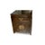 Asian brown lacquer end table is made out of elm wood. It have 1 drawer and 2 doors. It is very nice piece to have as...