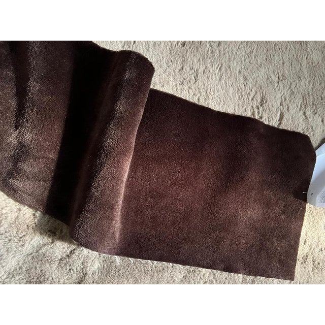Trio Sectional Sofa in Chocolate Brown Velvet with New Upholstery from Cor, 1972, Set of 10 For Sale - Image 15 of 18