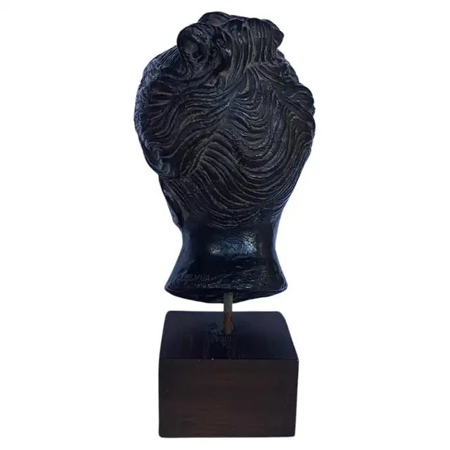 Classical Greek Style Female Bust Sculpture, Mma Chairish
