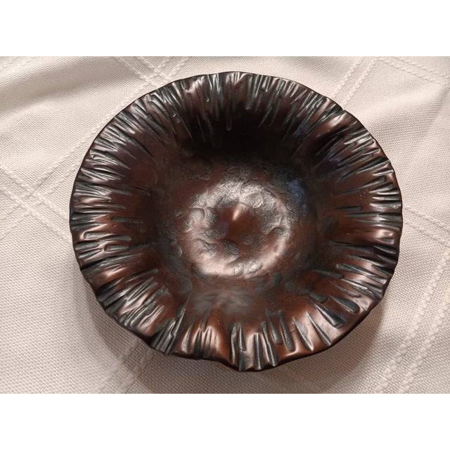 Contemporary Hand Forged Decorative Nesting Bowls For Sale - Image 3 of 6