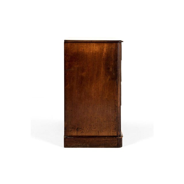 English Mahogany Chest of Drawers For Sale - Image 3 of 12