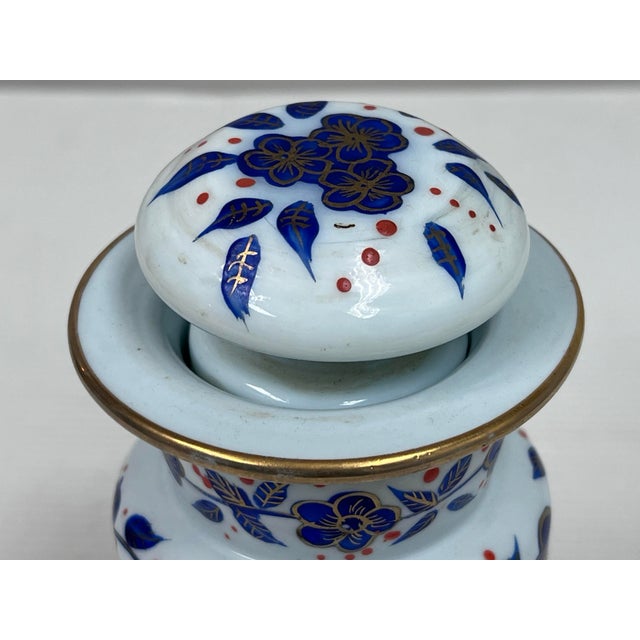 Antique 1920's Persian Vessel + Lid For Sale - Image 9 of 12