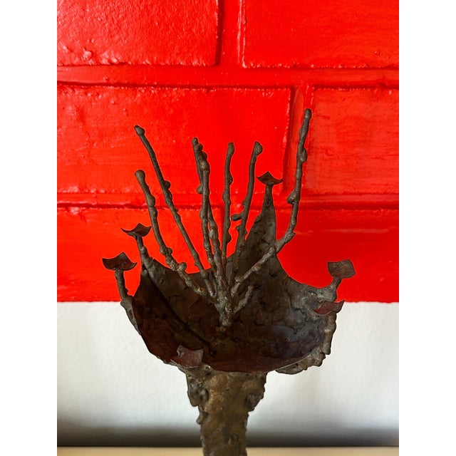 Brutalist Bronze Sculpture by Ralph Tazian For Sale - Image 11 of 12