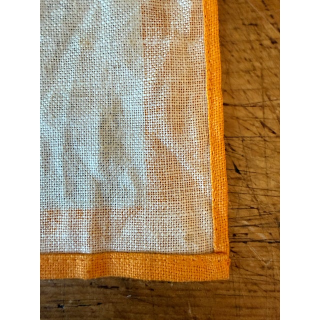 Textile Vera Neumann Linen Tea Towel Calendar, 1972, Ladybug Design For Sale - Image 7 of 9