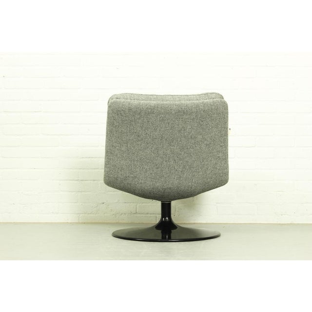 Black F506 Lounge Chair by Geoffrey Harcourt for Artifort, 1970s For Sale - Image 8 of 11