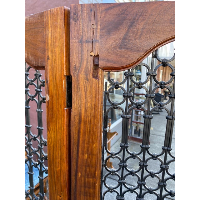 1970s 1970s Wooden Room Divider Screen For Sale - Image 5 of 7