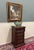 BEAUTIFUL Late 19th Century Antique French Carved Oak Barley Twist Marble Top Accent End Table, Chest or Pedestal with...