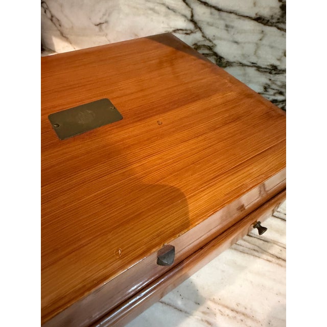 Wood Art Deco Silverware Chest For Sale - Image 7 of 8