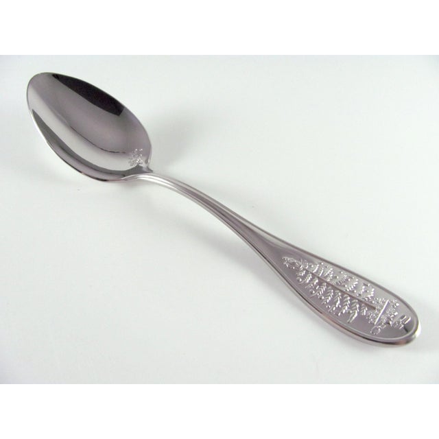 New! Contemporary Spode "Big" Christmas Tree Premium 18/10 Stainless Steel Service for 8 Flatware - 40 Piece Set For Sale - Image 11 of 13
