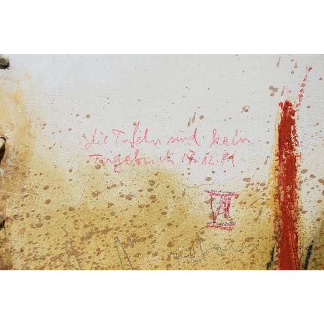 Klaus Neuper 1949 Nuremberg – 2007 Greece “The panels are not a diary,” December 17, 1989 Mixed media (oil, gouache, oil...