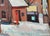 Wood Painting Acrylic on Canvas, Snow Scape by David C Armstrong For Sale - Image 7 of 12