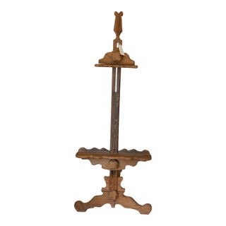 1970s Witco Carved Wood Artist's Easel For Sale