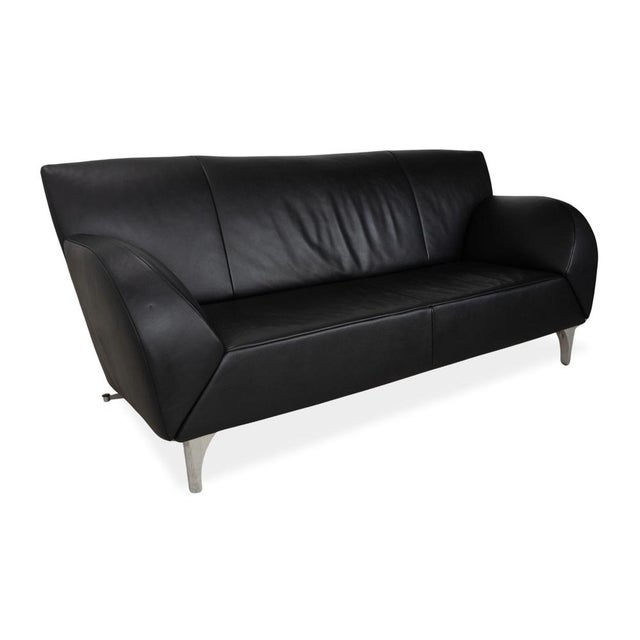 Modern JR-8100 Leather Two-Seater Sofa from Jori For Sale - Image 3 of 14