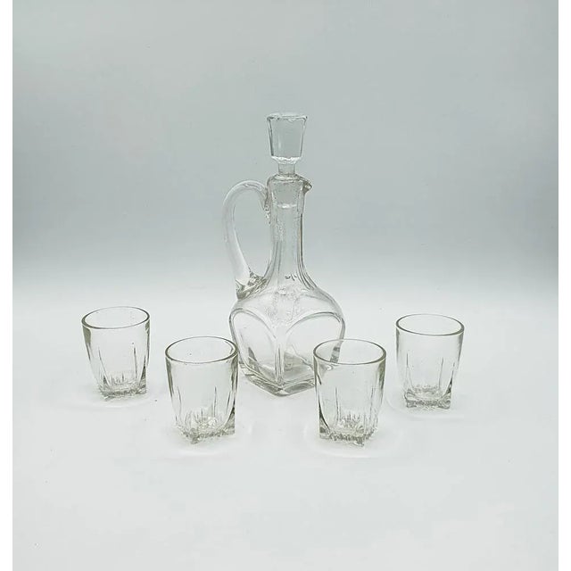 Art Deco Liqueur Service, Set of 6 For Sale - Image 4 of 12