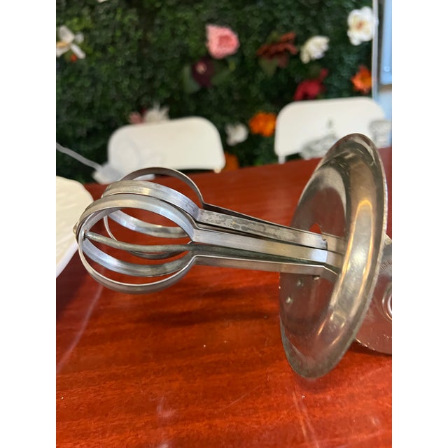Mid-Century Modern Vintage Milwaukee Handheld Metal Whisk For Sale - Image 3 of 7