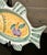 Vintage Frutta by Caleca Hand Painted Fish Plate Dish Signed • Made in Italy For Sale - Image 4 of 6