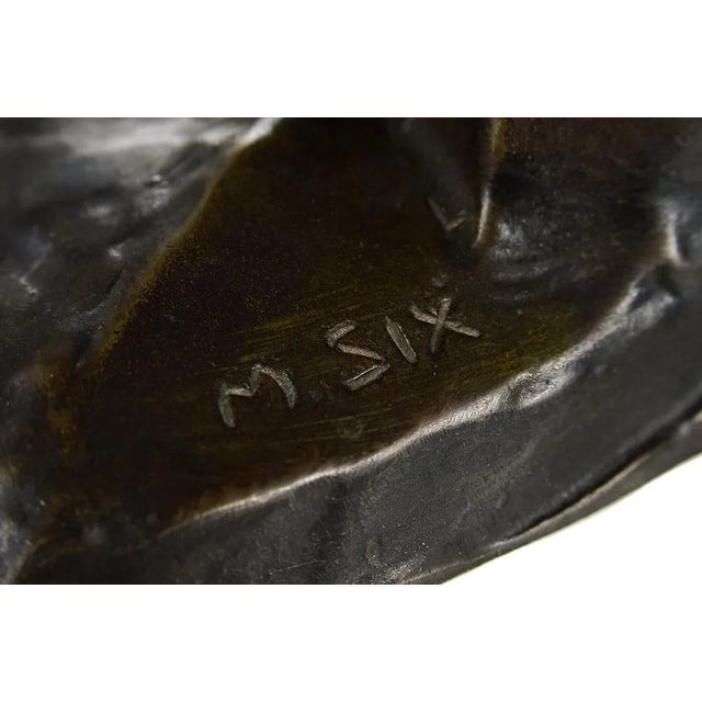 Contemporary Michael Six Original Mountain Lions Bronze Sculpture For Sale - Image 3 of 9