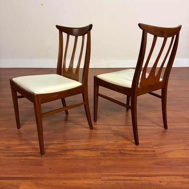 Wood G-Plan Brasilia Mid-Century Teak Dining Chairs Set of 4 For Sale - Image 7 of 7