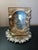 Gorgeous Gold Patina Brass Alexi Peacock Photo Holder Made in Italy. For Sale In Dallas - Image 6 of 6