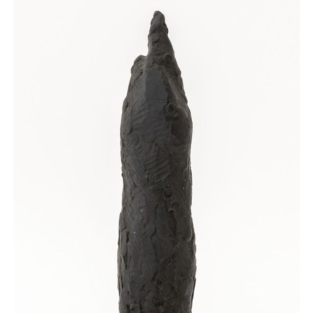 Joseph L. Gardella Abstract Black Patinated Bronze Sculpture For Sale In New York - Image 6 of 8