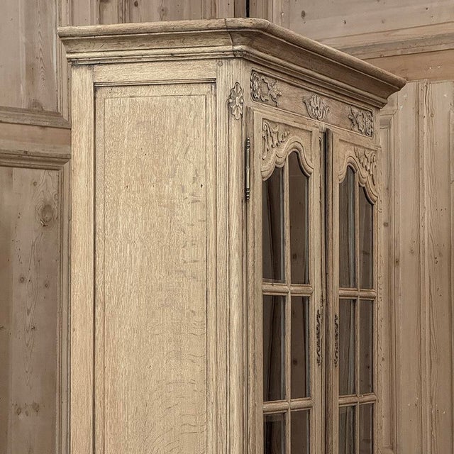 19th Century French Louis XIV Two-Tiered Bookcase ~ China Buffet For Sale - Image 14 of 18