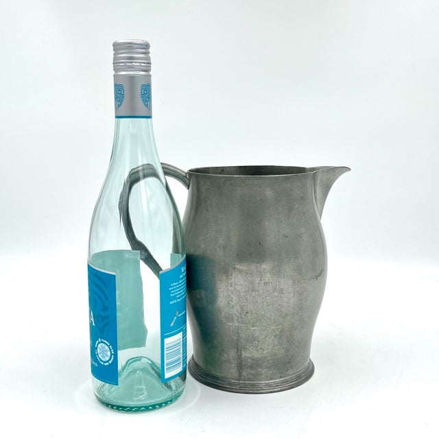 Vintage Plymouth pewter pitcher or vase. Made in the USA and marked “Plymouth Pewter Made in U.S.A", this substantial...