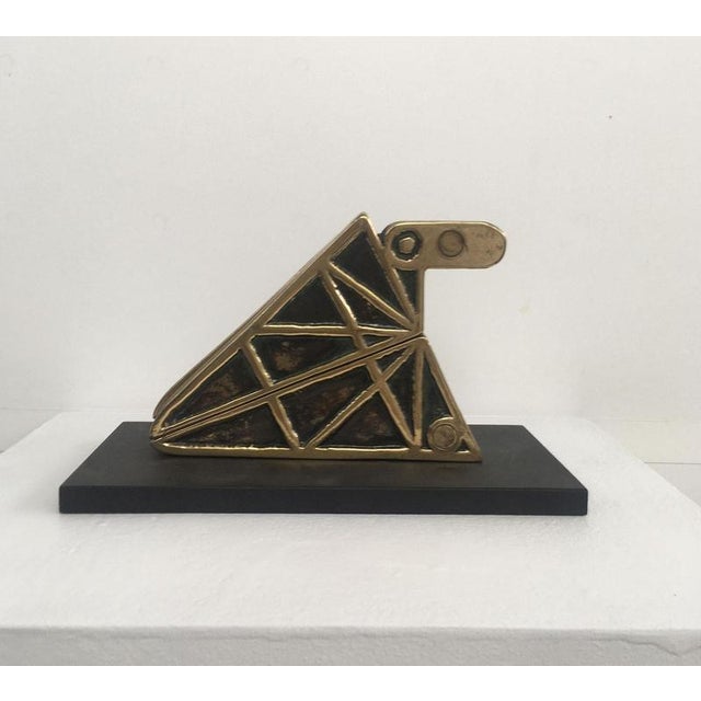 1980s Bruno Chersicla, Abstract Kinetic Sculpture, 1980, Painted Metal For Sale - Image 5 of 18